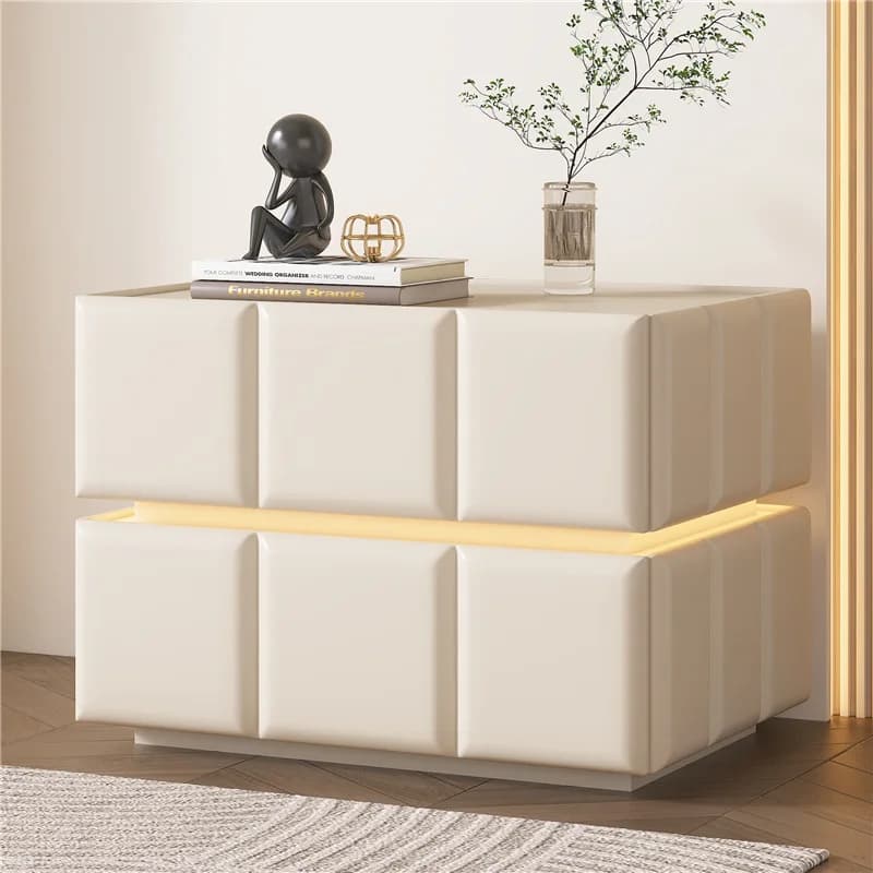 Style Unique Design Bedside Table Luxury Glamour Aesthetic Elegant Nightstand Vintage Premium Mesa De Cama Bedroom Furniture