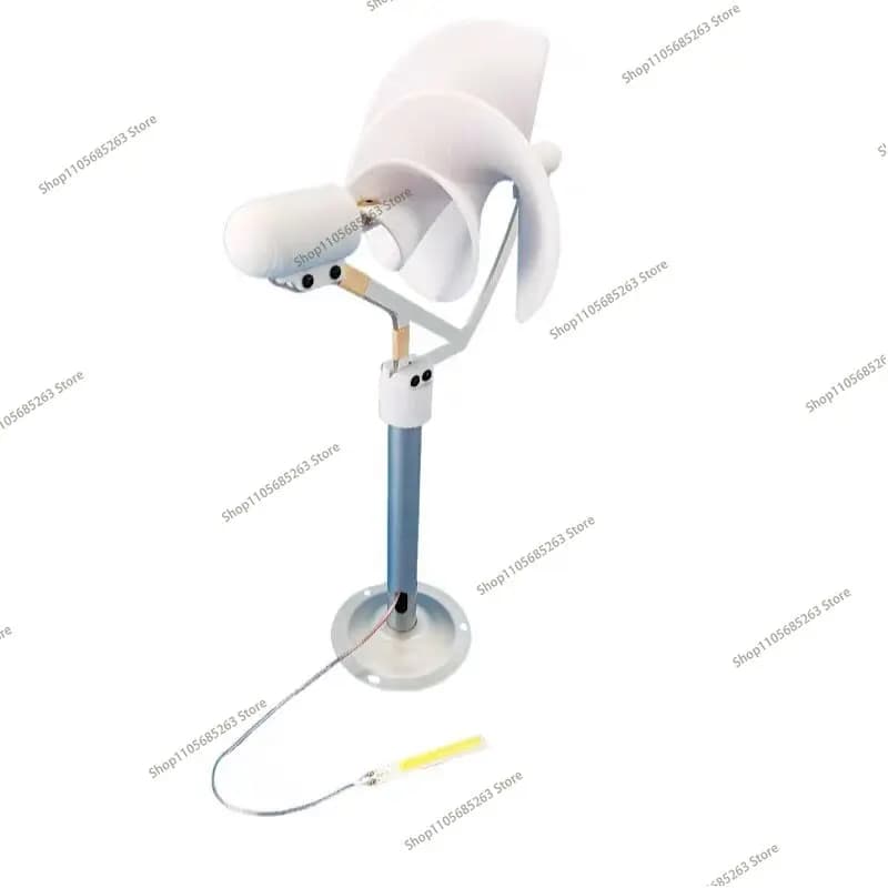 Mini Spiral Wind Turbine 50W, 3-Phase Permanent Magnet Brushless DC Generator for Home Use