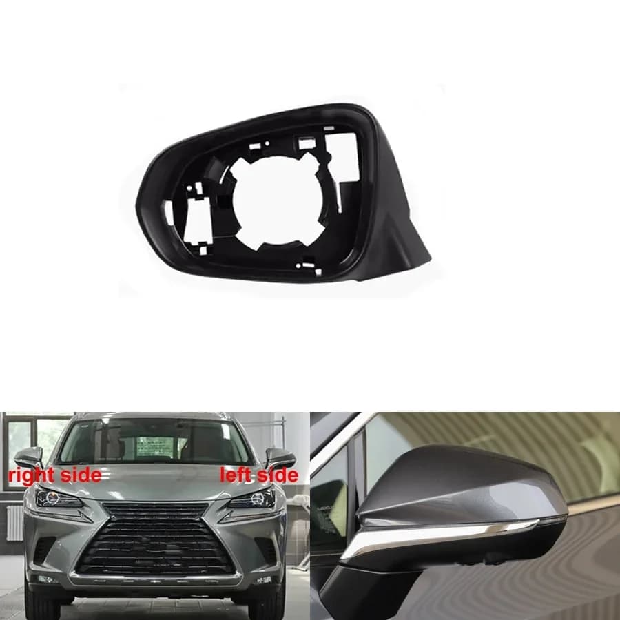 For Lexus NX NX200 NX300 2015-2022 Car Accessories Side Rear View Mirror Turn Signal Light Lamp Rearview Mirror Frame
