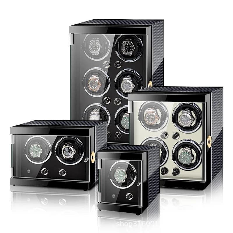 Household fingerprint lock, automatic meter turner, shaker, watch storage box