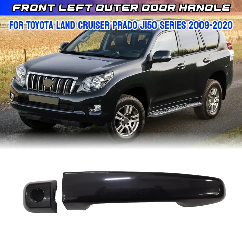1pcs Outer Outside Exterior Car Door Handle Rear Door Handle For For Toyota Land Cruiser Prado J150 Series 2009-2020 69211-60090