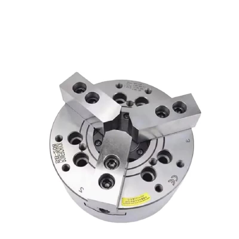 Three Claw Solid 12 Inch With A8 Flange Hot Selling 3 Jaw Lathe Chuck CNC Lathe Machine  hydraulic Hollow chuck