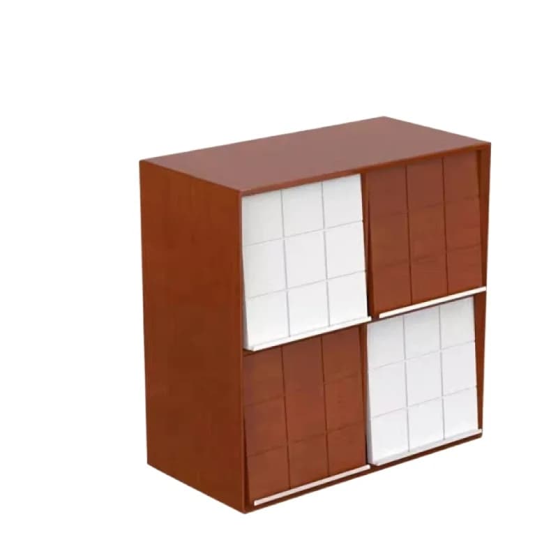 LMM modern light luxury medieval module combination bookshelf shelf small apartment bedroom storage cabinet