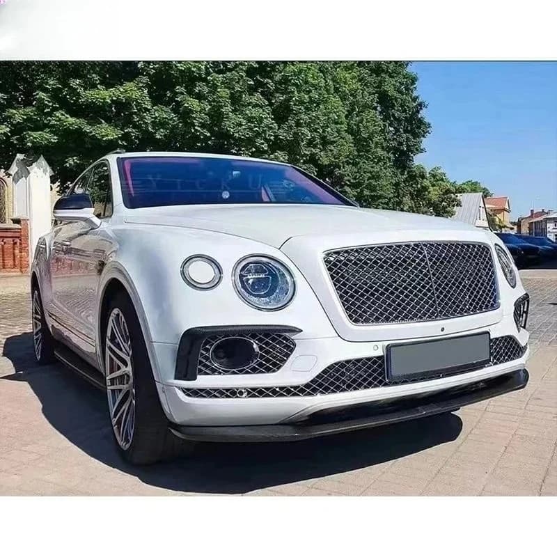For  Bentayga Limited Edition W12 2016-2020 Front Bumper Lip Rear Diffuser Side Skirts Car Bumpers High Quality Bodykit