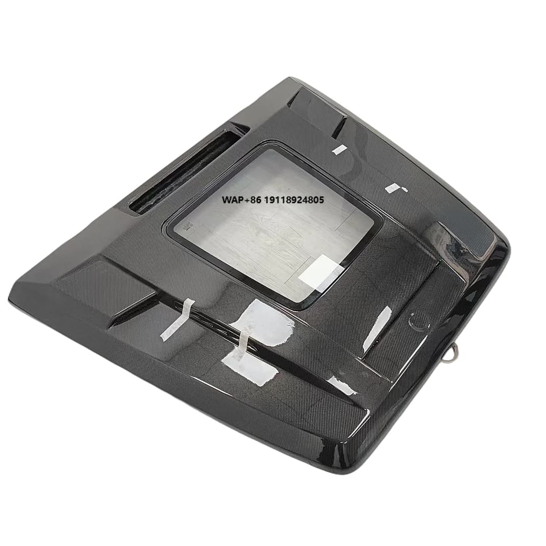High Quality Car Engine Hood for  Class W463 G63 G65 G55 B Style Carbon Fiber Bonnet