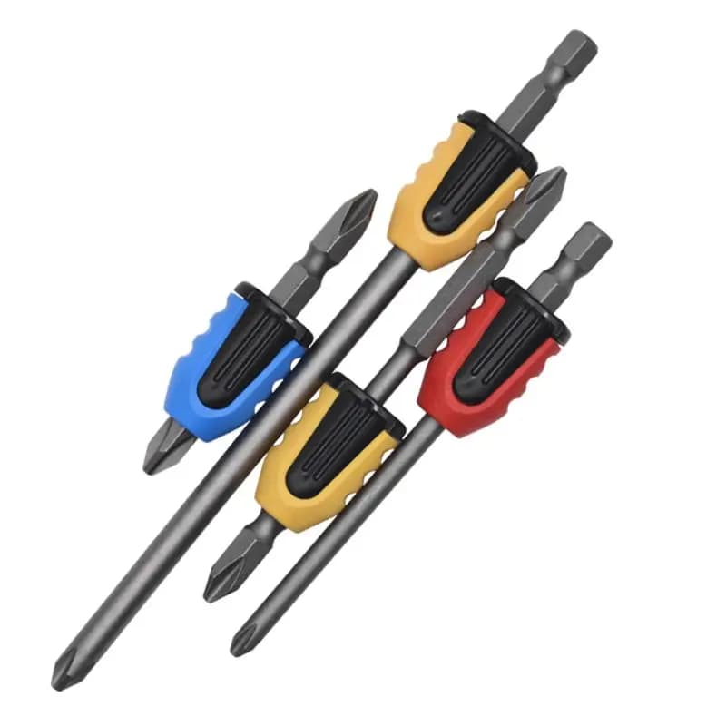 10pcs Screwdriver Screw Bits Magnetizer Strong Demagnetizer Ring Pick Up Tool