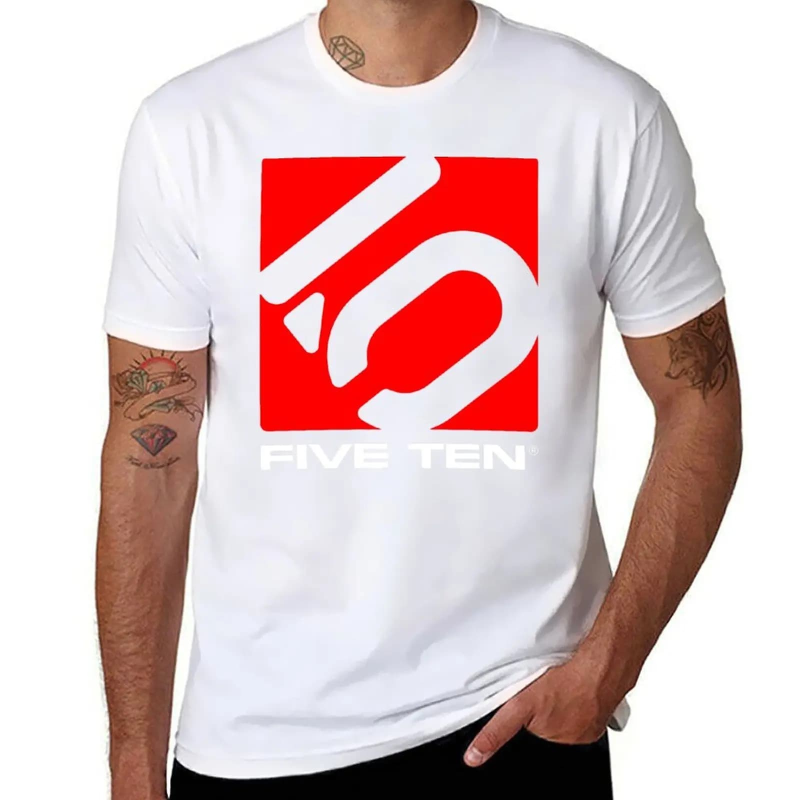 five ten T-Shirt man t shirts for men casual t shirts for man cotton T-Shirt