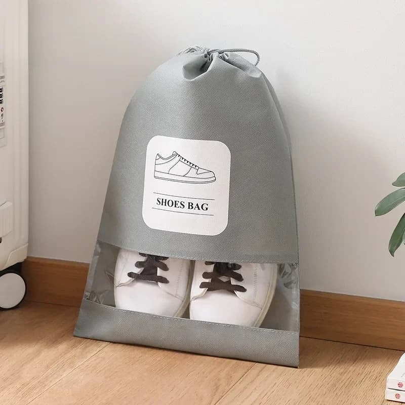 Shoe bags, storage , travel , dust , transparent travel shoe covers, bundles, mouth bags, moisture-proof