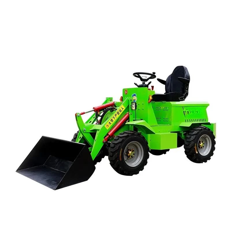 Electric small forklift, diesel four-wheel drive single-cylinder forklift, hydraulic agricultural breeding manure truck