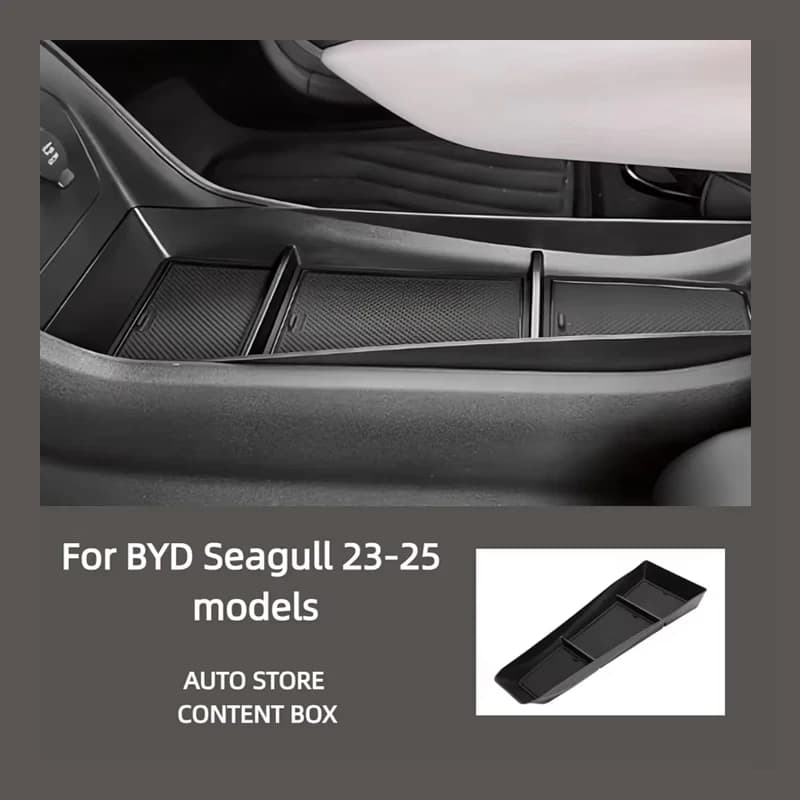 Suitable for BYD 23-25 Seagull Under Console Storage Compartment Central Modification Storage Decoration Box Separator