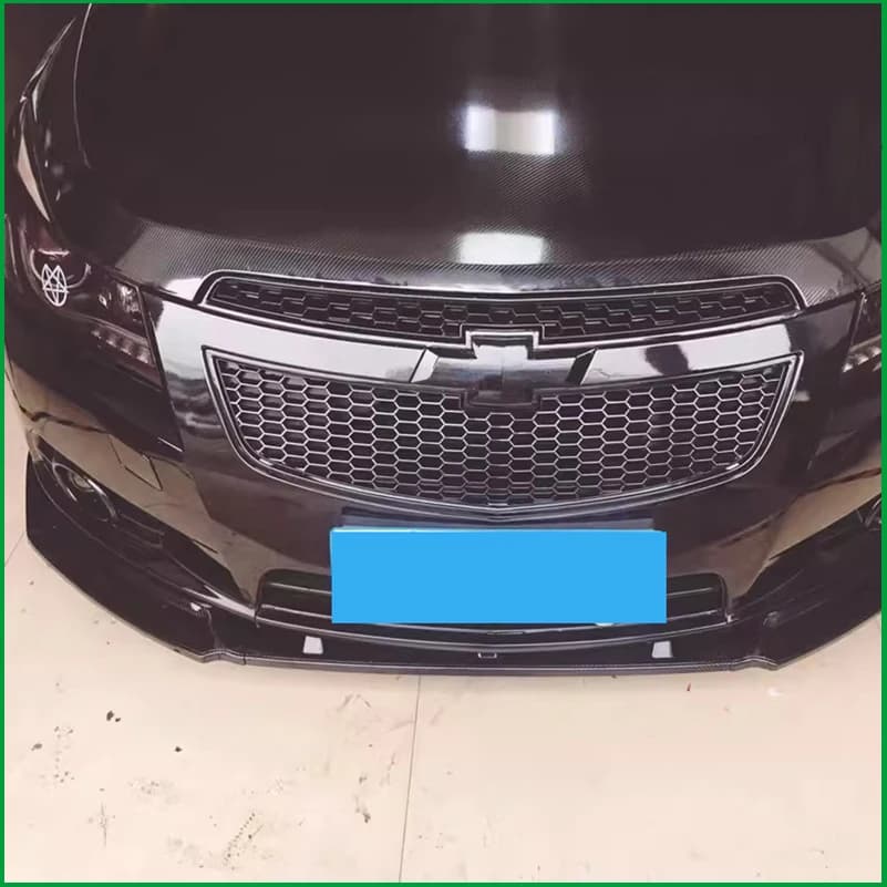 Car Accessorie For Chevrolet Cruze 2009-2014 Front Bumper Lip Diffuser Body Kit Protector Cover Trim Decorative Auto Styling
