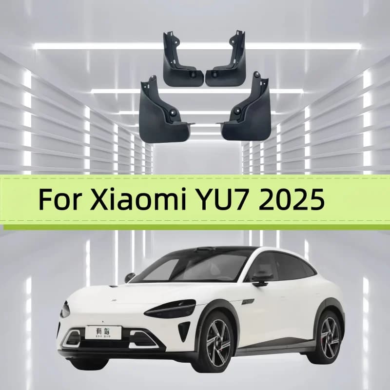 Car Mud Flaps Fender For Xiaomi YU7 2025 Front And Rear Wheels Mudflaps Splash Guard Protection Accessories