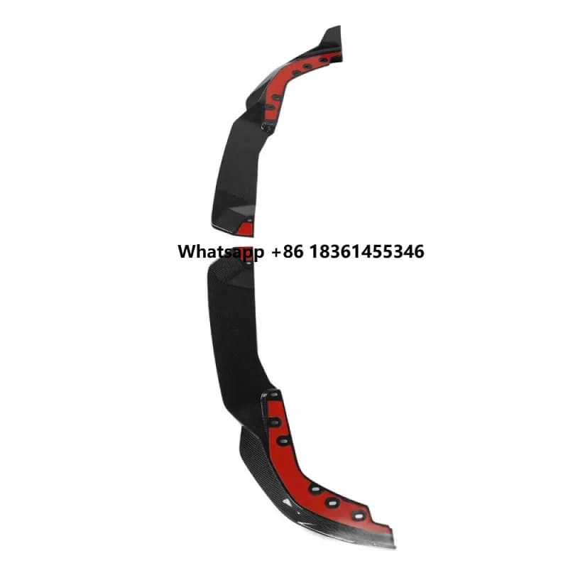 High Quality 2PCS Lip Spoiler Front Bumper Diffuser Coloast Reduce Drag Aerodynamic 3 Series G20‑ 2023 Onwards