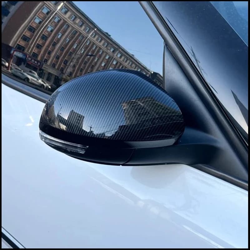 Car Styling For Volkswagen Tiguan 2008-2015 Side Rearview Mirror Cover Cap Replace Original Housing Auto Parts Accessories