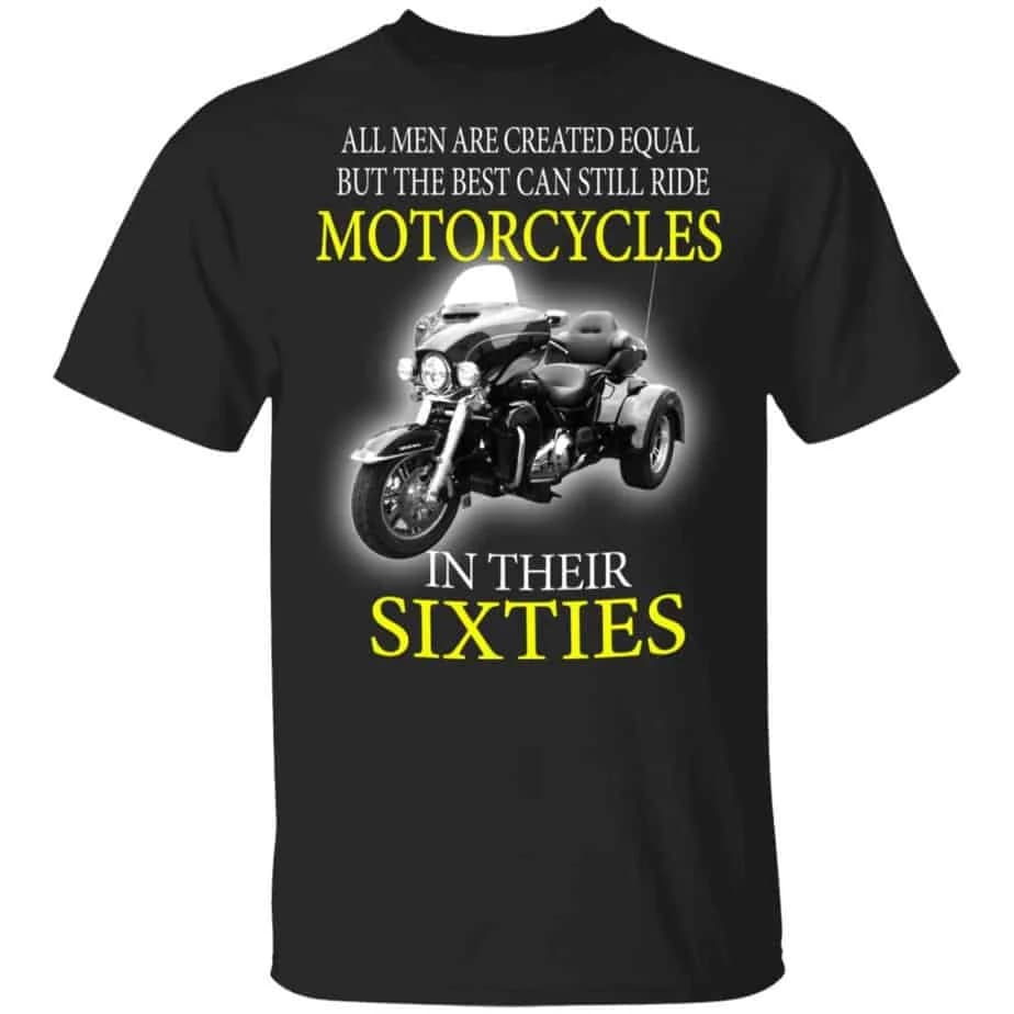 Trike The Best Ride Motorcycle in Sixties T-Shirt 100% Cotton O-Neck Short Sleeve Summer Casual Mens T-shirt Size S-3XL
