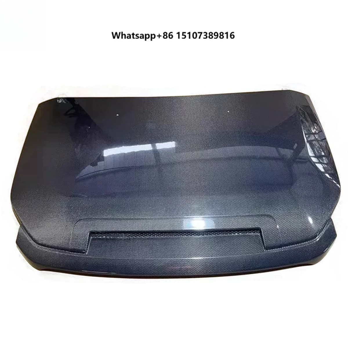 Carbon Fiber Engine Hood for Cruiser Vented Performance Bonnet