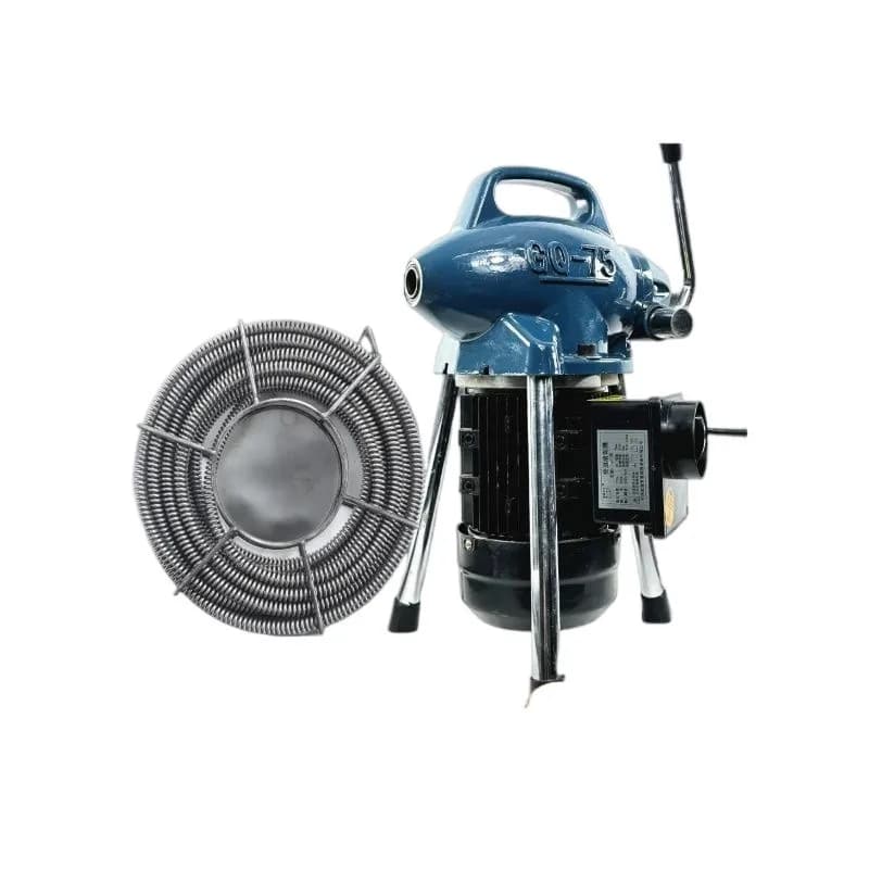 New 75 type sewer dredger, toilet floor drain blockage, high-power electric special sewer tool