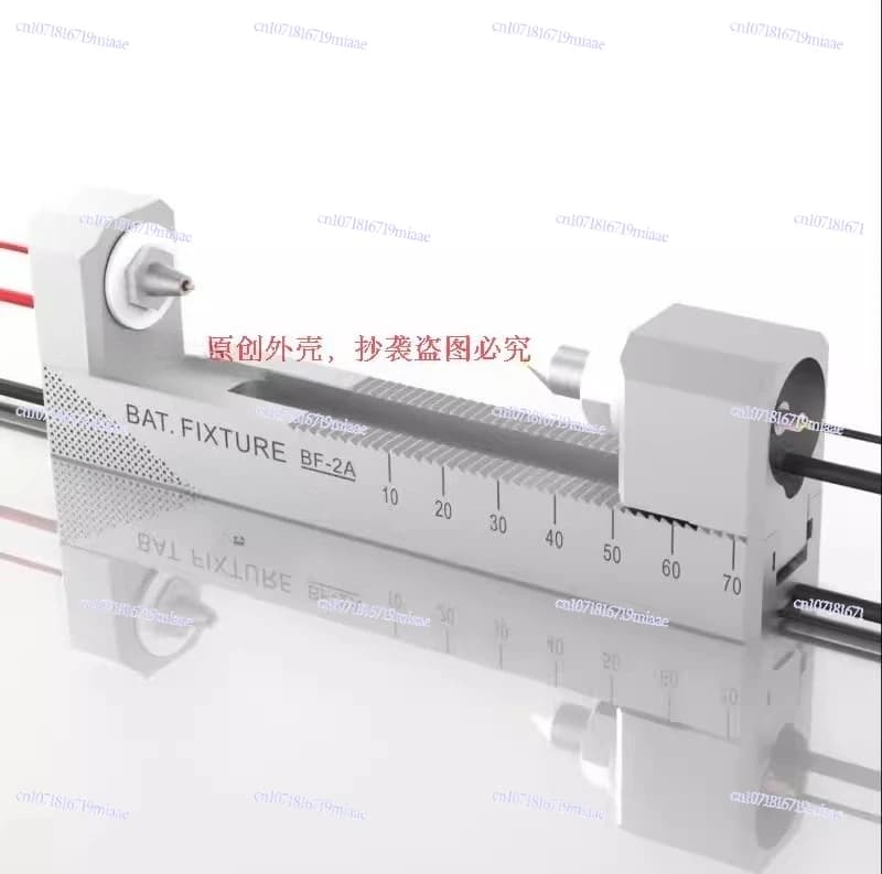 Original Double Self-locking Aluminum Alloy CNC Four-wire Battery Holder, Fixture BF-2A BF-2L for 18650 AA