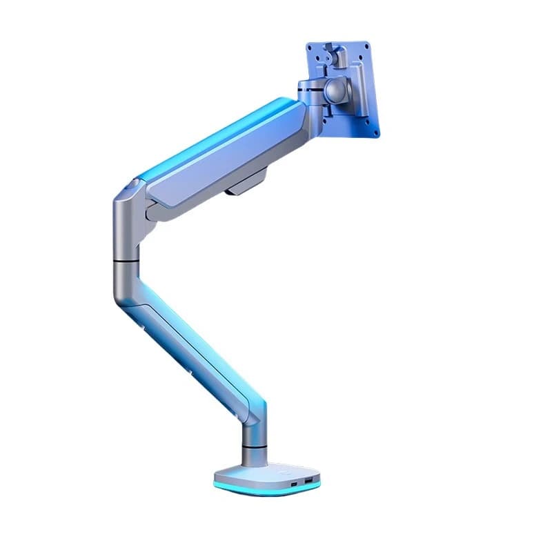 Monitor Stand 15kg Large Load Screen Pneumatic Lifting Rotating Computer Display Stand Desktop