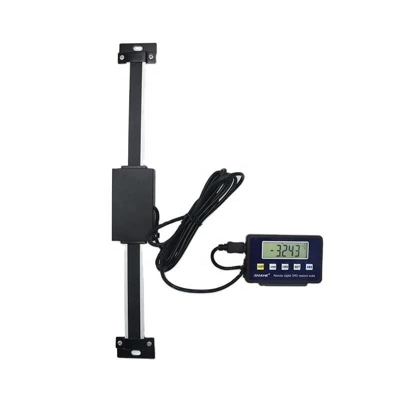 0-200 mm 0.01 mm Magnetic Remote Digital Linear Scale with Digital Readout External Display Electronic Linear Scale