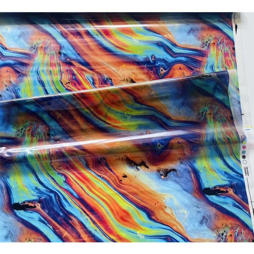 Abstract Acrylic Art Hydro Dip Film - Water Transfer Soluble Color Splash Vinyl for Car/Motorcycle DIY Wrap 0.5cm*2M 144