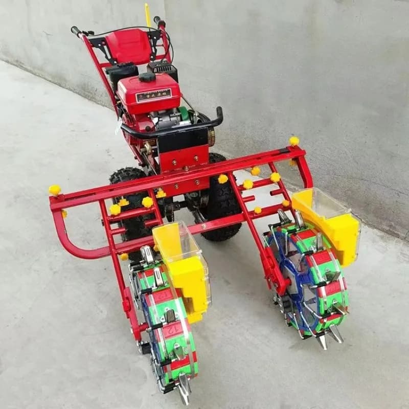 double row corn planter hand push corn soybean planter export single row corn on demand machine with fertilization