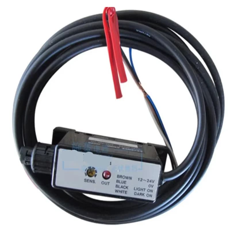 FS-14 Fiber Amplifier 1 Turn Regulator NPN Open Collector Detection Distance Original Genuine FS-17