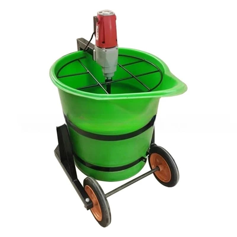 Plastic mixing bucket household small cement mixer