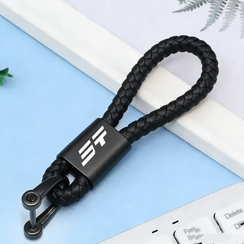 Anti Lost Braided Cord Metal Key Ring Car Keychain Suitable for JETOUR Dasheng X70S X90 T2 ShanHai T2 Accessories