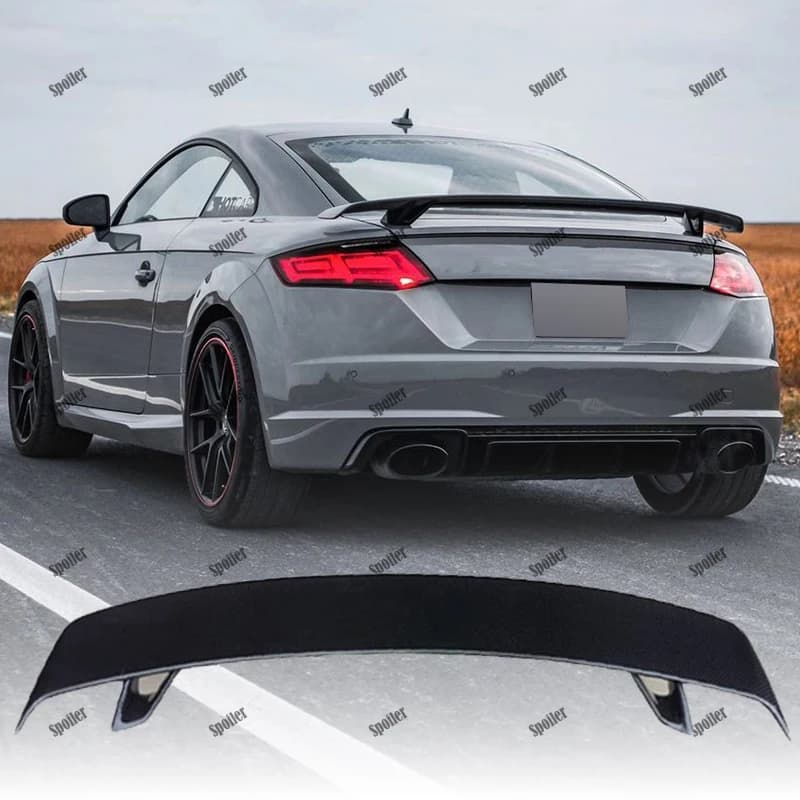 Suitable for Audi A3 A4 B8 A5 A6 A7 TT TTS MK2 modified high-end handsome sedan, universal rear trunk lid, car spoiler wing