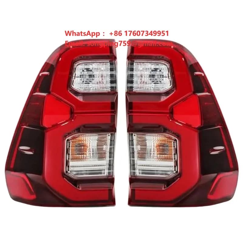 Exterior Part Style Wide Body Kit Bumper CYHille for Chery Jetour T2 2024 2025 Conversion CYH for Hilux Tail Light
