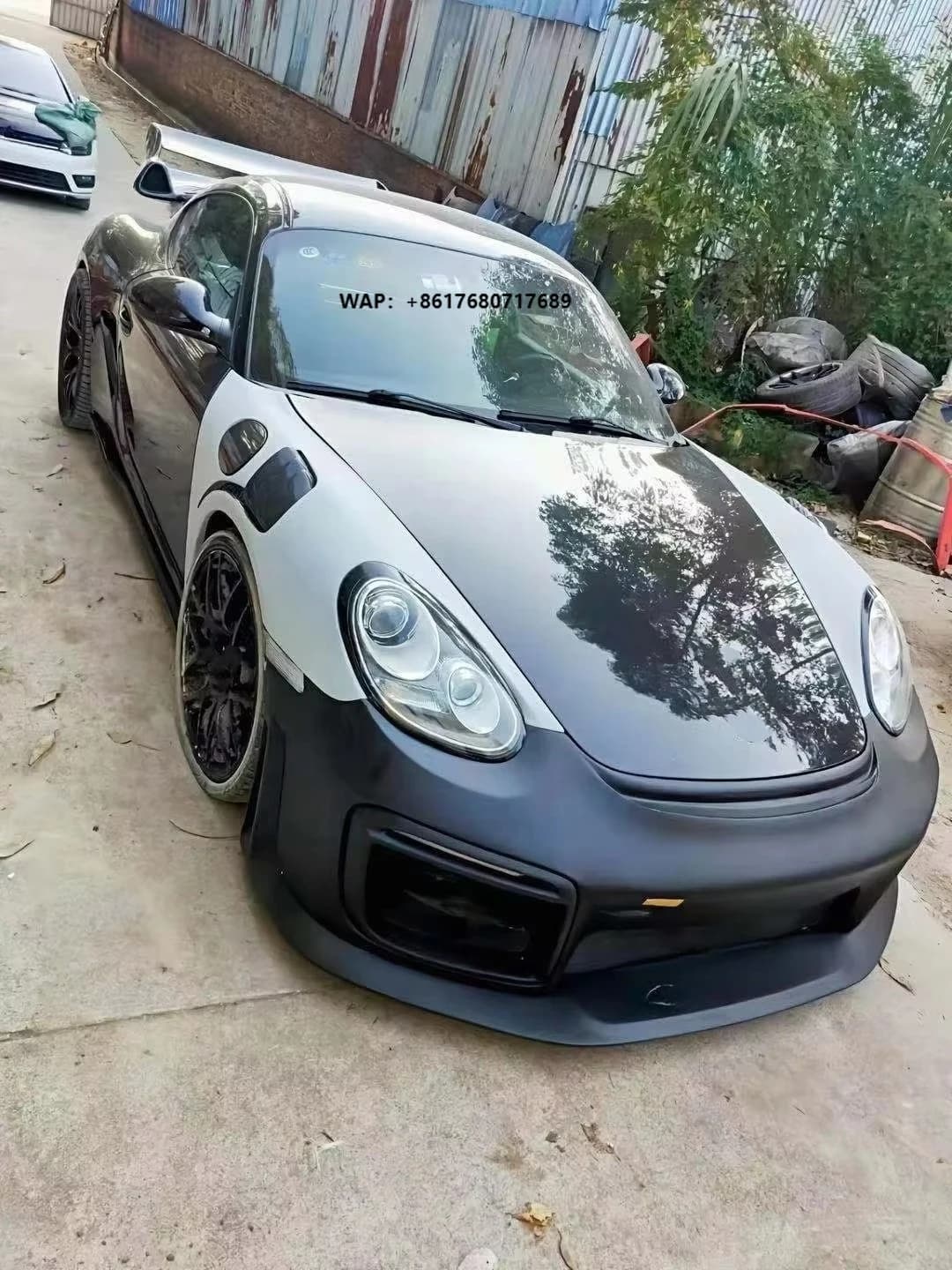 GT2RS Style Body Kit for 987.2 Boxster Front Bumper Rear Bumper Fender Body Kit