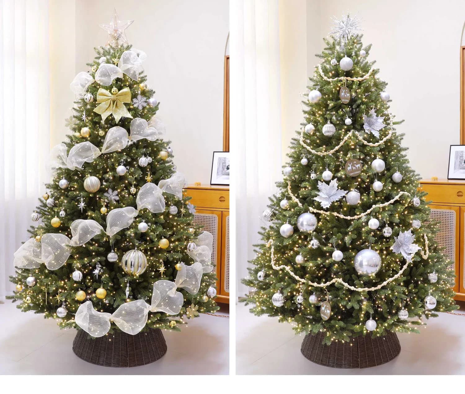 Christmas tree decoration household ornaments living room high-end simulation Christmas decoration