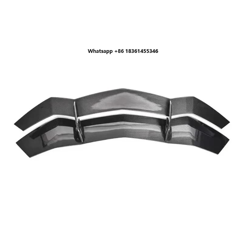 For LP700 2011-2015 Dry Full Carbon Fiber Car Rear Spoiler Wing