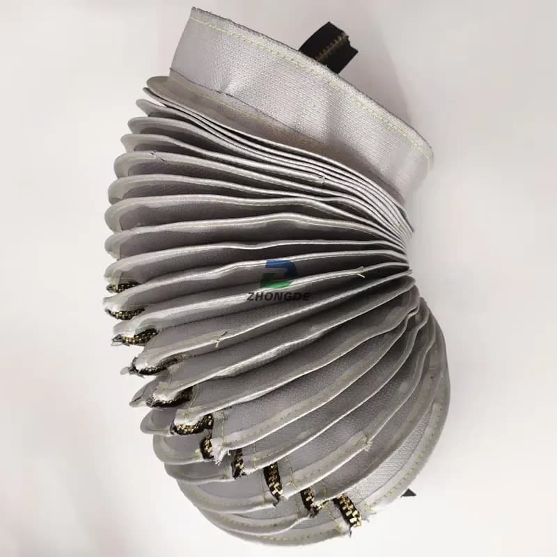 High Temperature Resistant Flexible Screw Protective Cover for Machine Tools