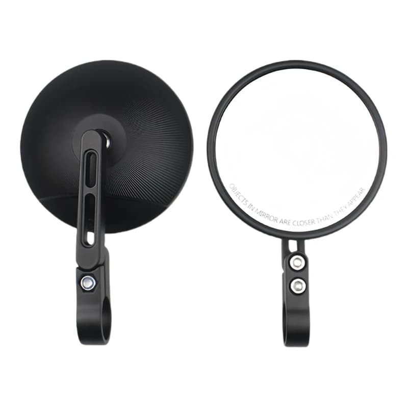 37JE Oversized Wide Visibility Motorcycle Mirror 360 Rotatable Adjustment Universal