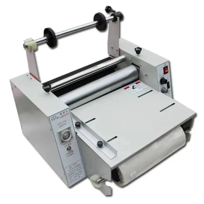 -0 Stylish To Roll Laminator With Stainls Steel Roller Paper Laminating hine