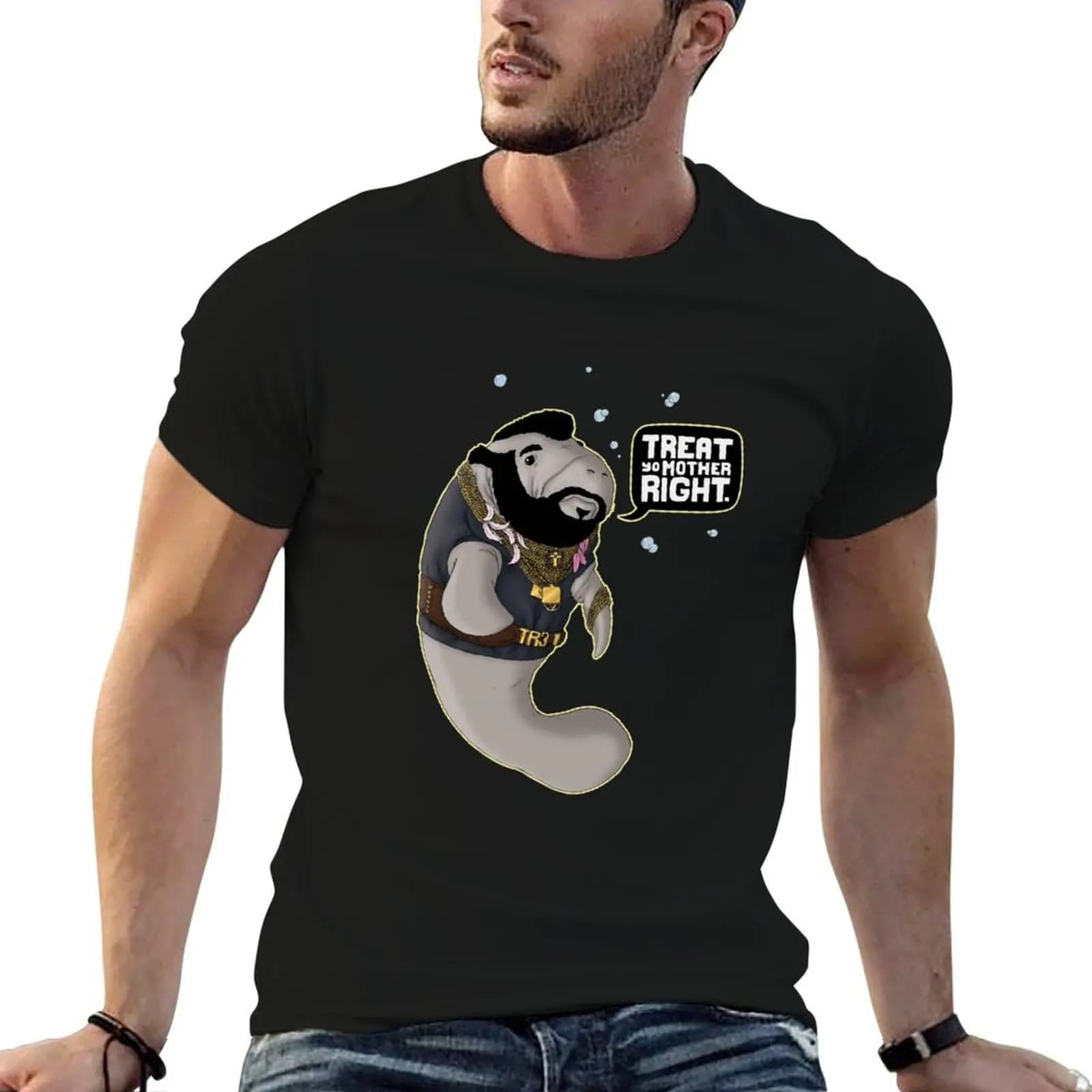 Mr. ManaTee T-Shirt korean fashion graphic shirts mens graphic t-shirts anime
