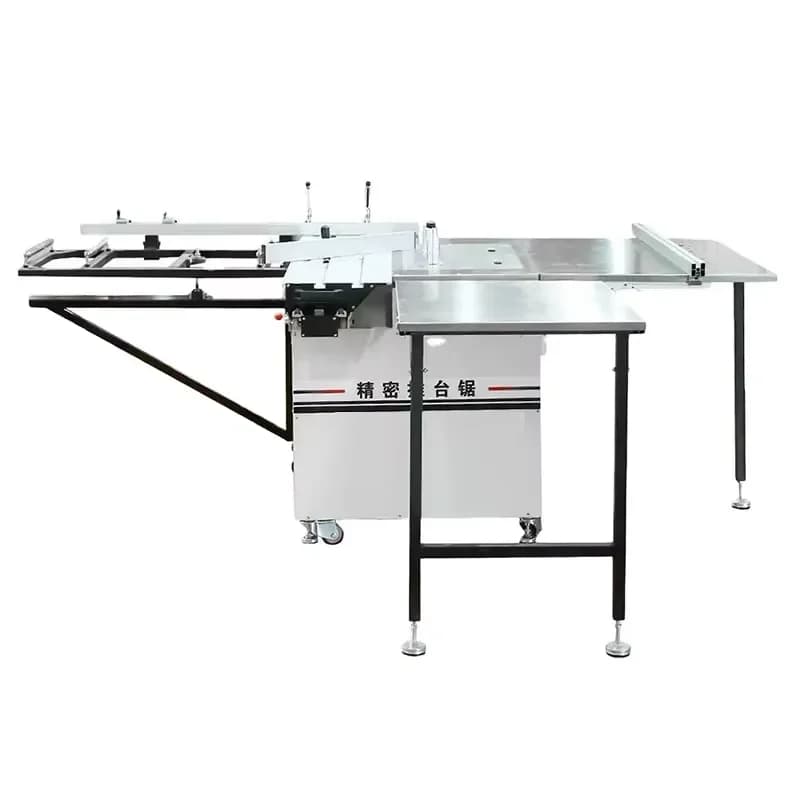 Factory High-Accuracy CNC Vertical Band Saw Machine Small Precision Sliding Table Saw for Wood Cutting Panel Core Motor