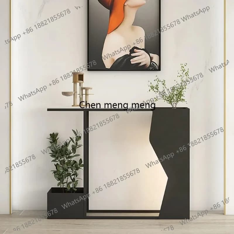 RR Minimalist Modern Console Table Classic Trendy Unique Beauty Console Table Aesthetic Simple Woonkamer Tafel Home Furniture