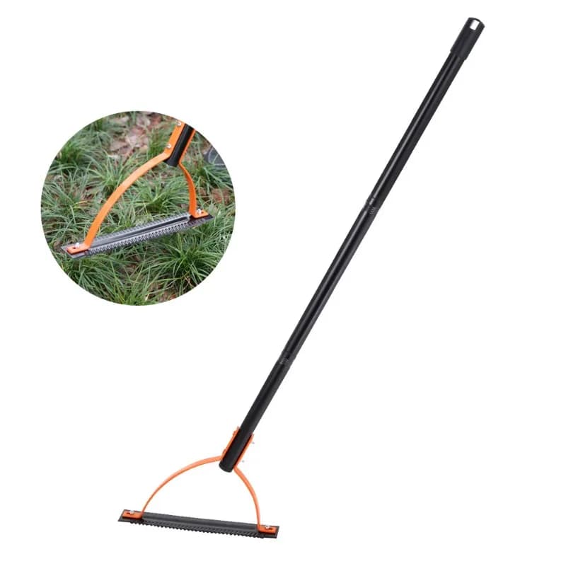 Serrated Double Edge Hand Weeding Whip, Sharp Cutting Gear For Wild Grass Removal In Backyard Landscape