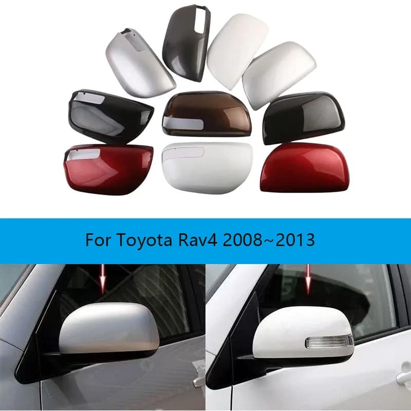 Suitable for Toyota RAV4 turn signal rearview mirror housing accessories. Rearview mirror cover accessories from 2008 to 2013
