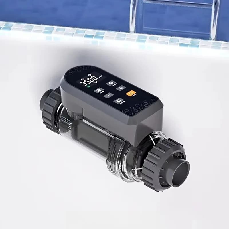 High quality titanium plate self-cleaning Wifi application remote control salt chlorinator