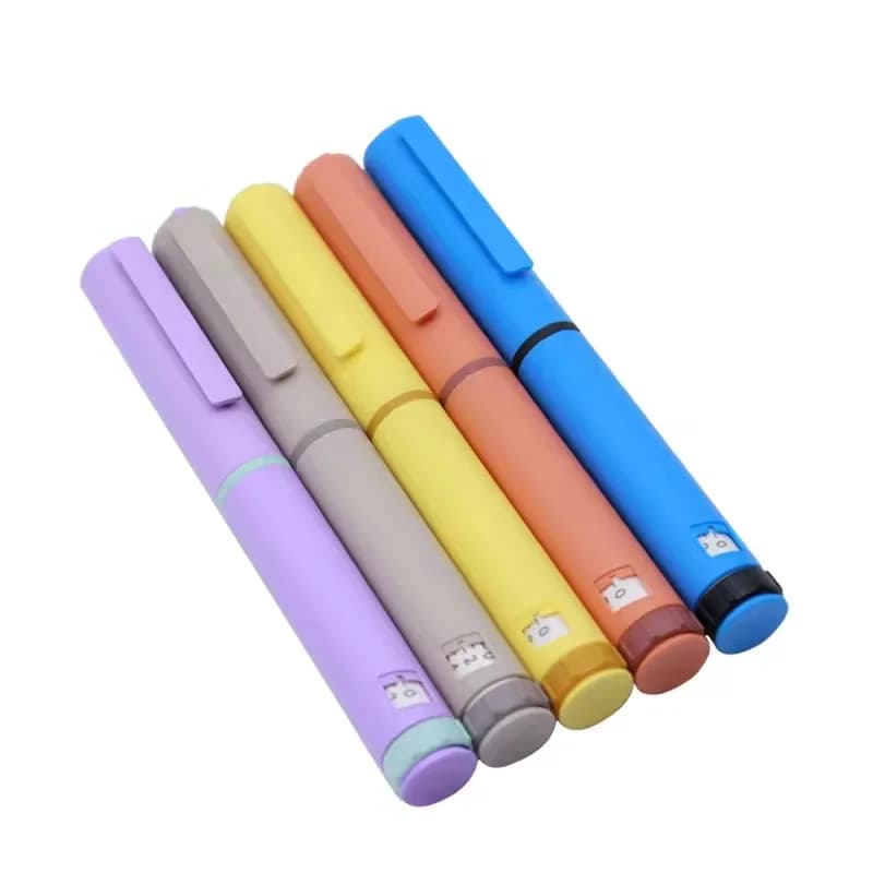 Portable Reusable Colorful 3ml Magic Pen 60U Insulin Injection-Pen for Personal Peptide or Diabetic Use