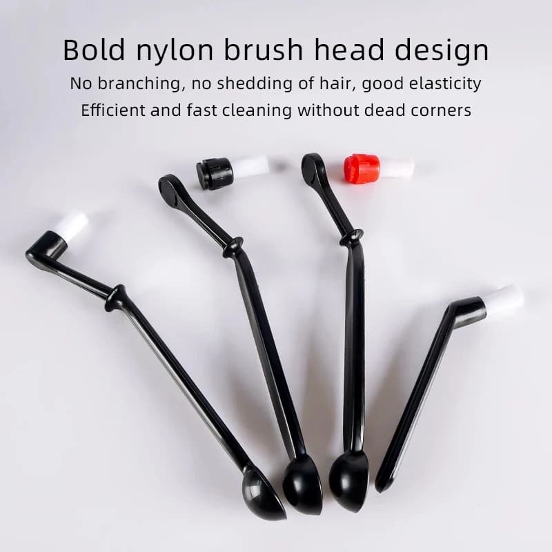 Detachable Nylon Brush Coffee Cleaning Brush Espresso Portafilter & Group