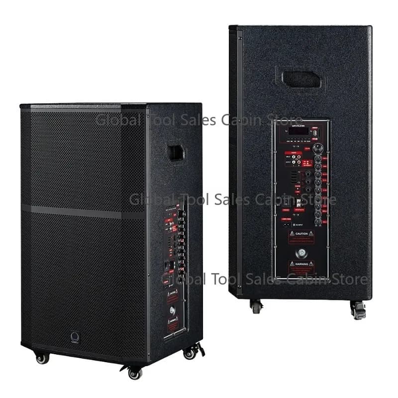 T12 Active 12 Inch Portable Woofer Speaker Pro Audio Performance Dj Audio Music Concert Stage Party School Show Speaker Box