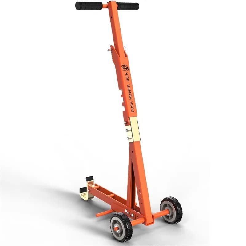 Lawn mower repair platform lift, lawn mower lift jack