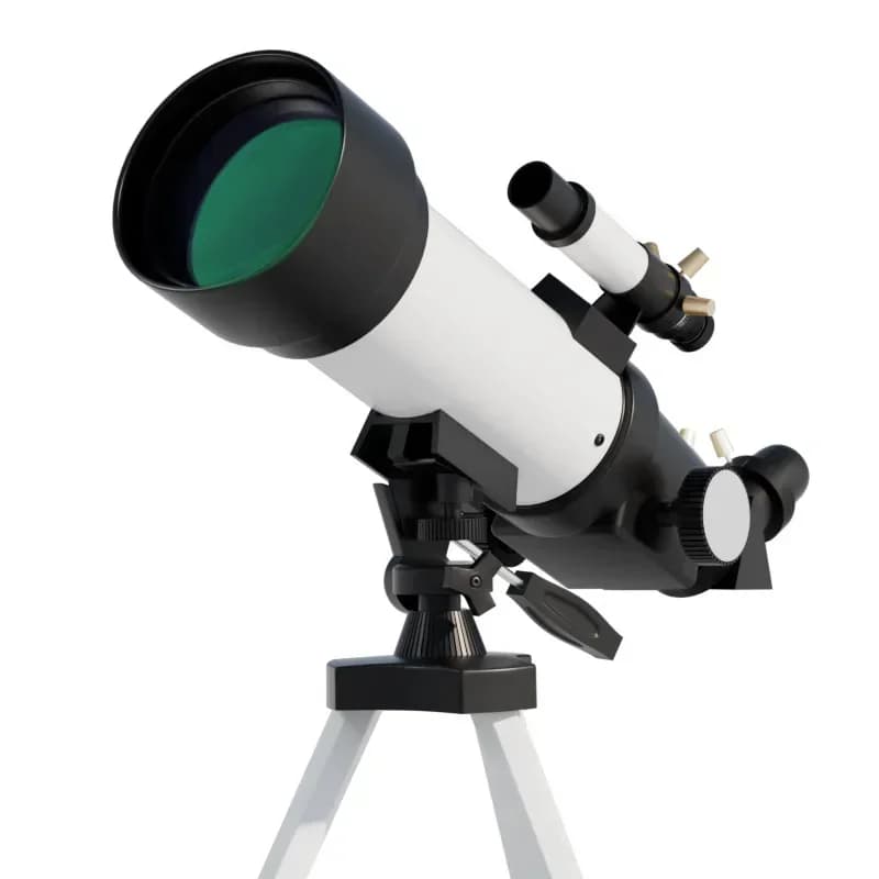 F70400 astronomical telescope white black high definition high power stargazing lunar telescope gift