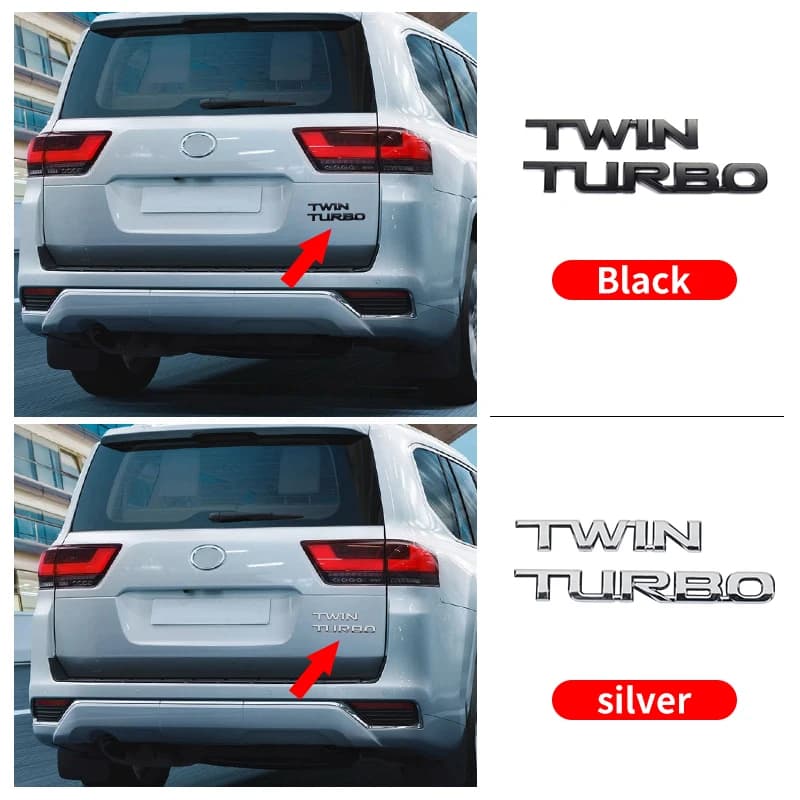 For Toyota Land Cruiser 300 2021-2027 Exterior Decoration Accessories LC300 J300 vxr Letter Sticker Tailgate emblem Tuning