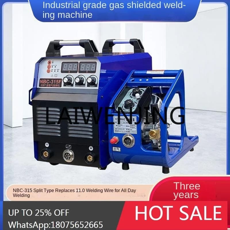 Industrial 350 500 split dual voltage 220V380V construction site household 315 three-phase gas machine